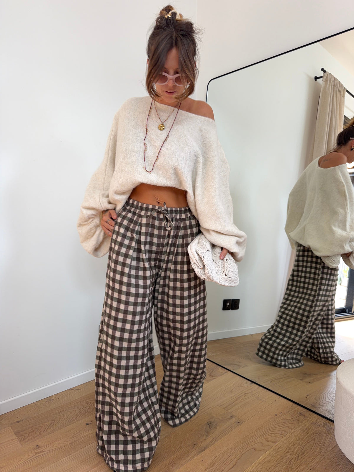 Pantalon Hazel - kaki