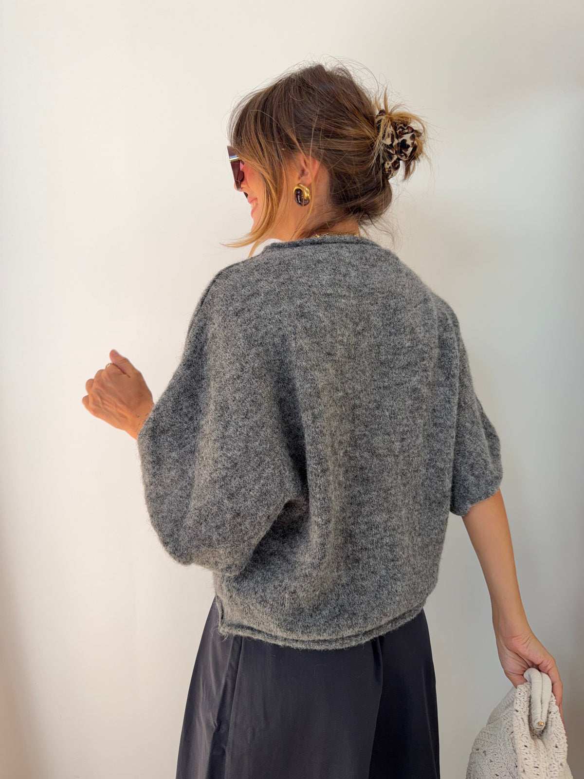 Pull Paris - gris foncé