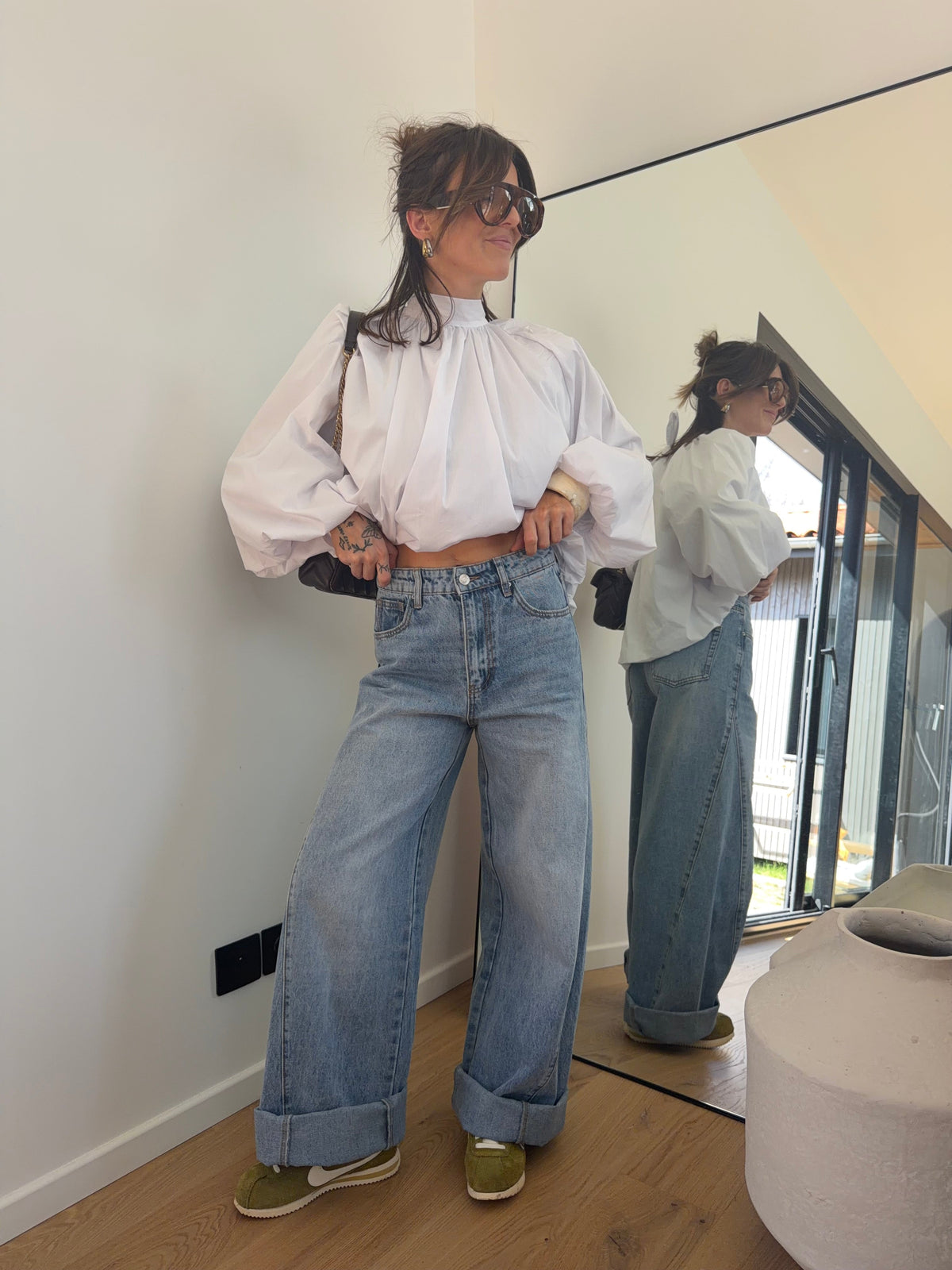 Jeans à coutures en V - Jude