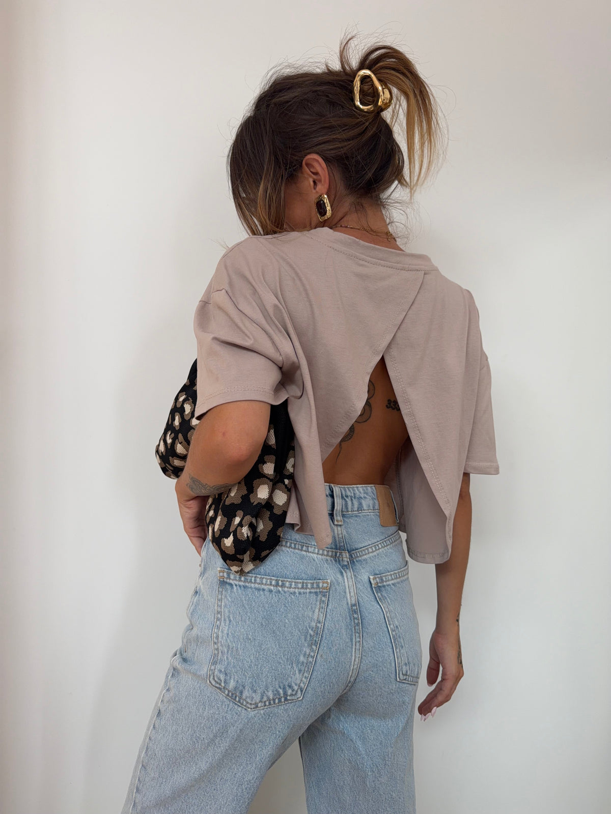 T-shirt Mia Lover's - taupe