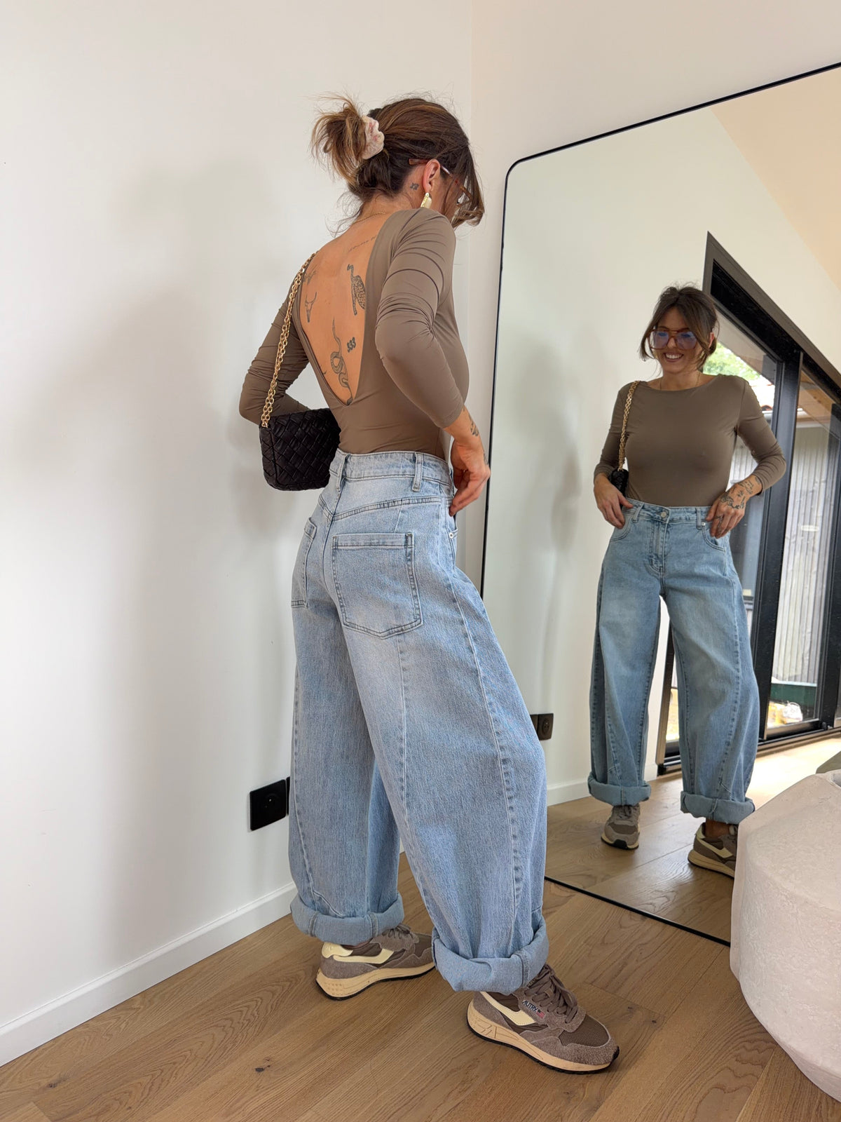 Jeans clair couture - Andy